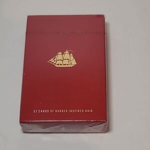New Sealed Deck of "Old Spice" Playing Cards 52 Cards Of Barber Inspired Hair